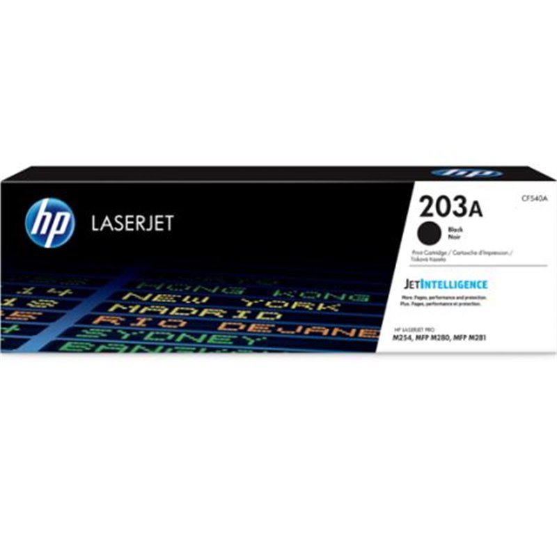 Toner Original HP 203A Negro - CF540A [PAG-1400]