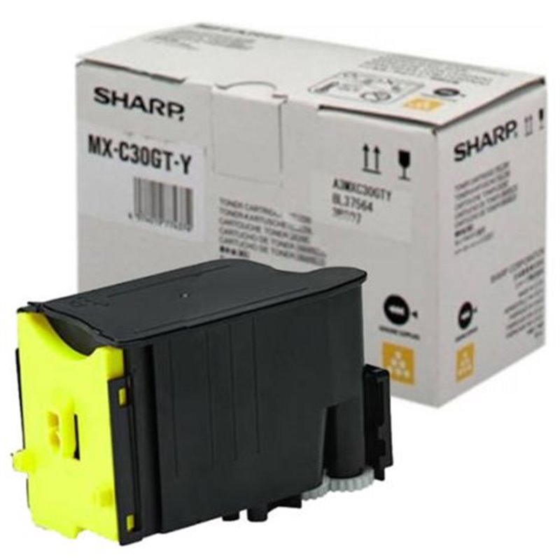 Toner Original SHARP MXC30 Amarillo - MXC30GTY [PAG-6000]
