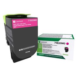 Toner Original LEXMARK 71B20M0 Magenta - 71B20M0 [PAG-2300]