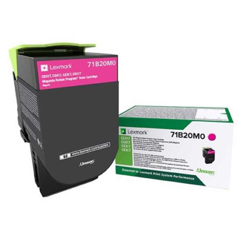Toner Original LEXMARK 71B20M0 Magenta - 71B20M0 [PAG-2300]