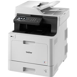 Impresora Multifunción Láser BROTHER MFC-L8690CDW Color - Dúplex · ADF · 31PPM · 2400x600 · 1200ppp · LAN/WiFi - Toner TN421