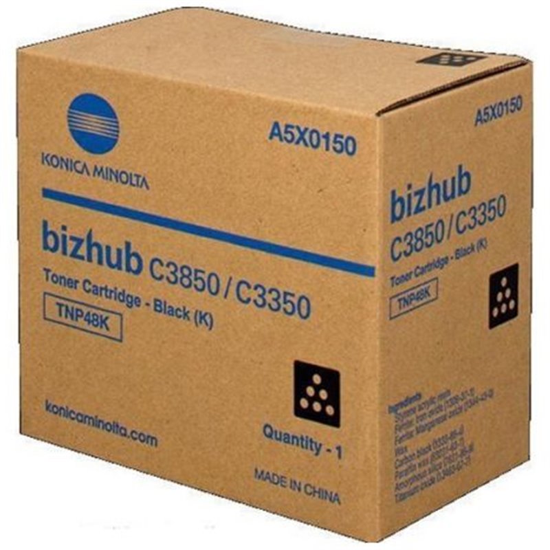 Toner Original KONICA TNP48 Negro - A5X0150 [PAG-10000]