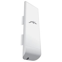 NANOSTATION UBIQUITI NSM2 - 2.4GHZ - 11DBI - 630MW - 2XRJ-45 - POE INCLUIDO - KIT DE MONTAJE