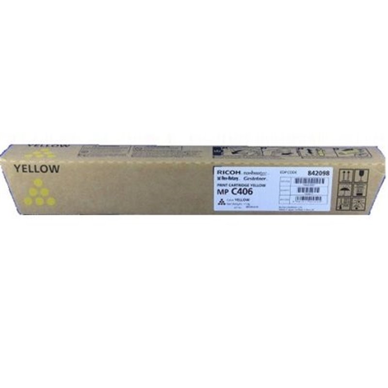 Toner Original RICOH 842098 Amarillo - 842098 [PAG-6000]