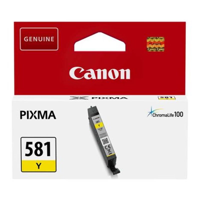 Cartucho Original CANON CLI581 Amarillo - 2105C001 [ML-5.6][PAG-259]