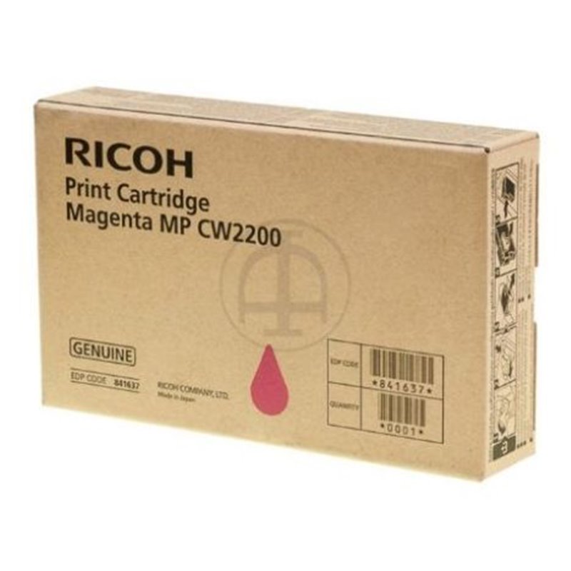 Cartucho Original RICOH MPCW2200 Magenta - 841637 [ML-100]