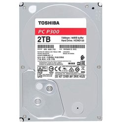 Disco Duro Interno TOSHIBA P300 HDWD120UZSVA - 2TB · SATA III · 3.5 · 128MB Búfer
