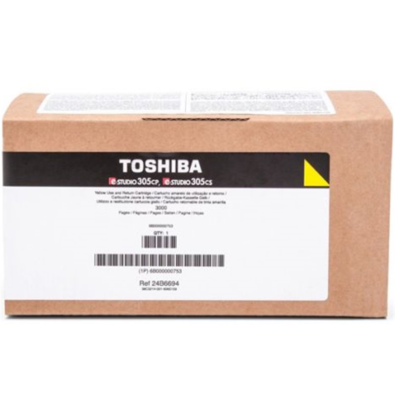 Toner Original TOSHIBA T305P Amarillo - 6B000000753 [PAG-3000]