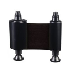CINTA ORIGINAL NEGRA EVOLIS COLOUR RIBBON (MONOCHROME) WAX / FITS FOR TATOO / UP TO 500CARDS - BLACK