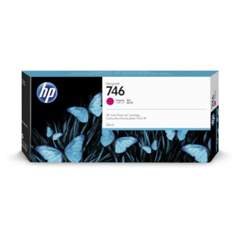 Cartucho Original HP 746 Magenta - P2V78A [ML-300]
