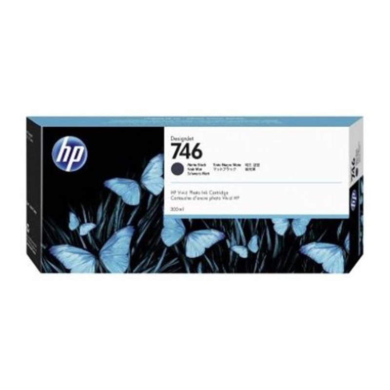 Cartucho Original HP 746 Negro Mate - P2V83A [ML-300]