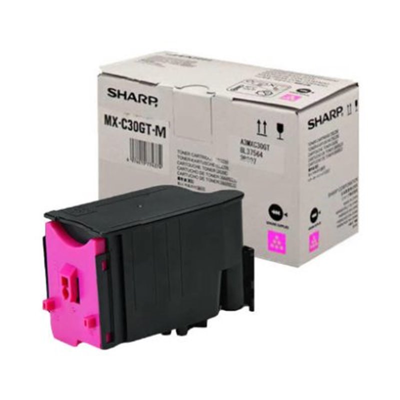 Toner Original SHARP MX-C30 Magenta - MXC30GTM [PAG-6000]