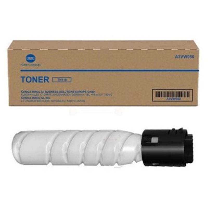 Toner Original KONICA TN118 Negro - A3VW050 [PAG-24000]