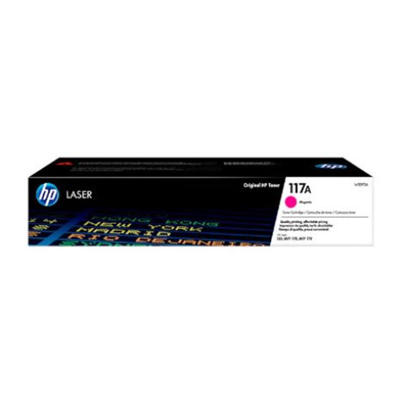 Toner Original HP 117A Magenta - W2073A [PAG-700]