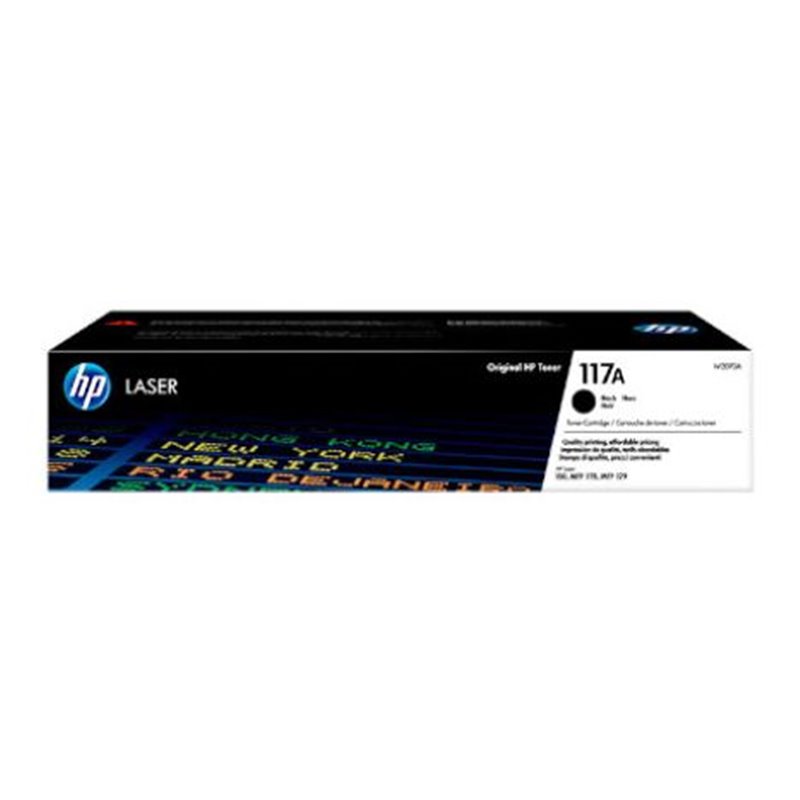 Toner Original HP 117A Negro - W2070A [PAG-1000]