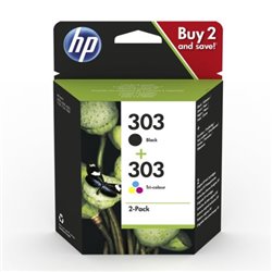 Cartucho Original HP 303 BK+C+M+Y - 3YM92AE [ML-4][PAG-200]