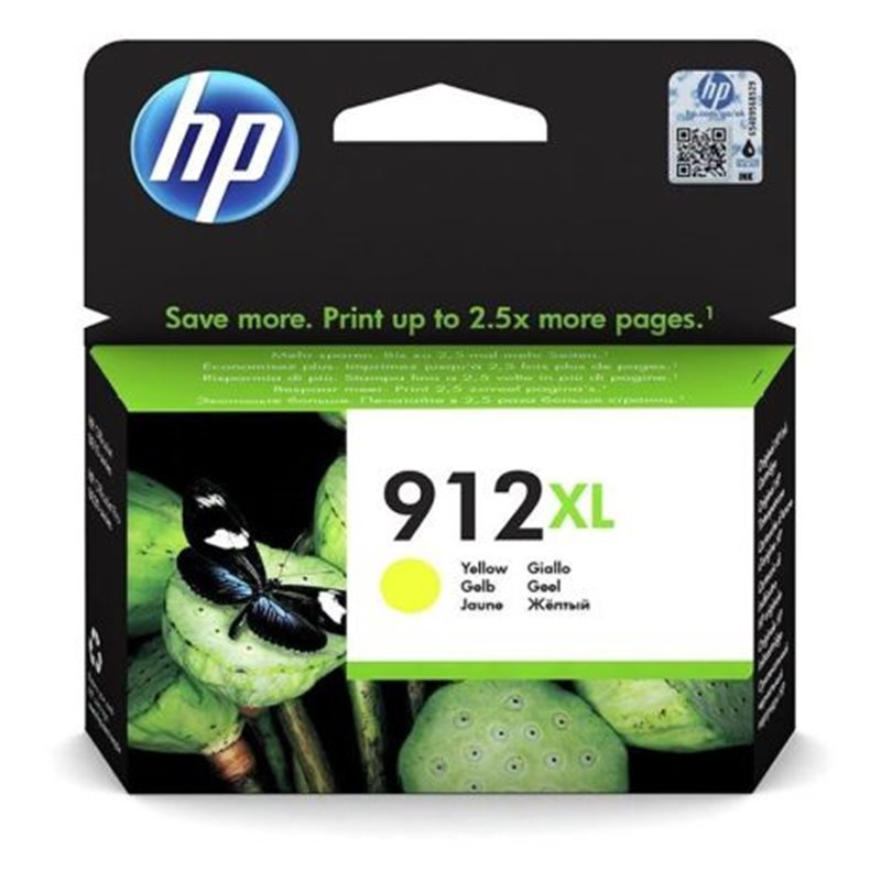 Cartucho Original HP 912XL Amarillo - 3YL83AE [ML-9.9][PAG-825]