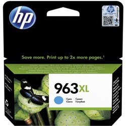 Cartucho Original HP 963XL Cian - 3JA27AE [ML-22.9][PAG-1600]
