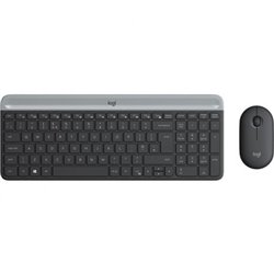 Pack Inalámbrico LOGITECH MK470 Slim 920-009198 - USB · Teclado y Ratón · 10m · Negro
