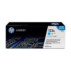 Toner Original HP 123A Cian - Q3971A-REF Embalaje Deteriorado [PAG-2000]