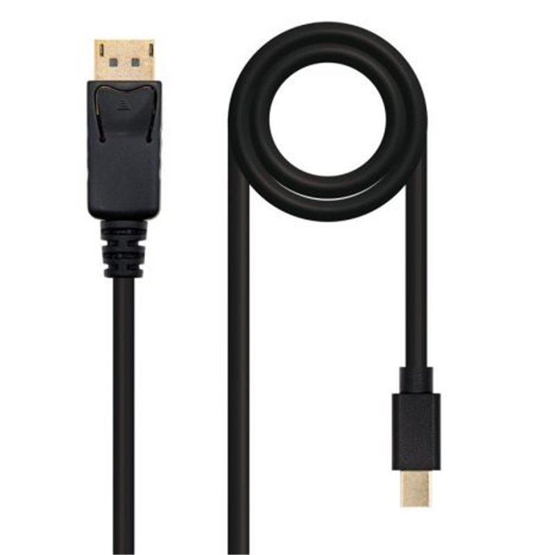 Cable Displayport Mini DP/M a DP/M - 2 m · Negro