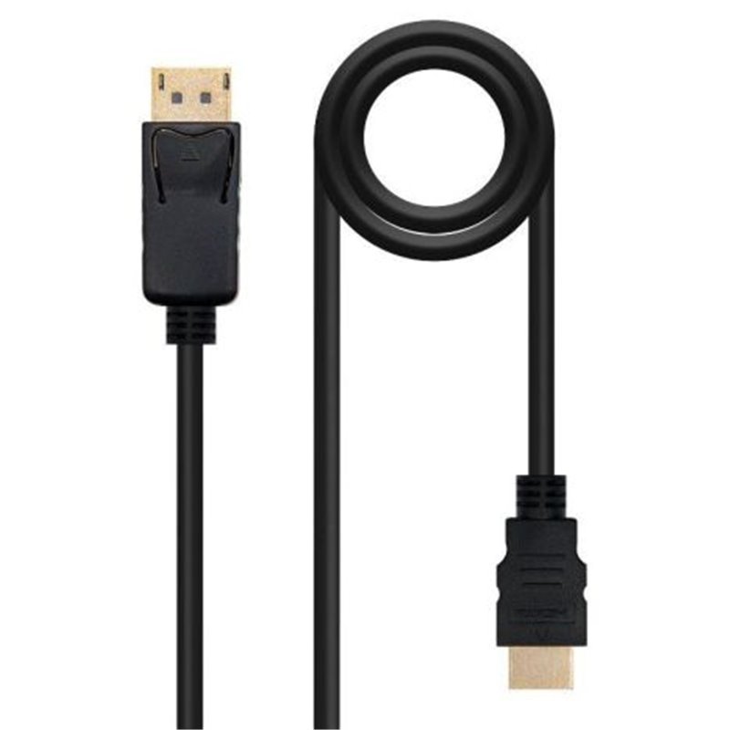 Cable Conversor Displayport-M a HDMI-M - 3 m · Mayorista