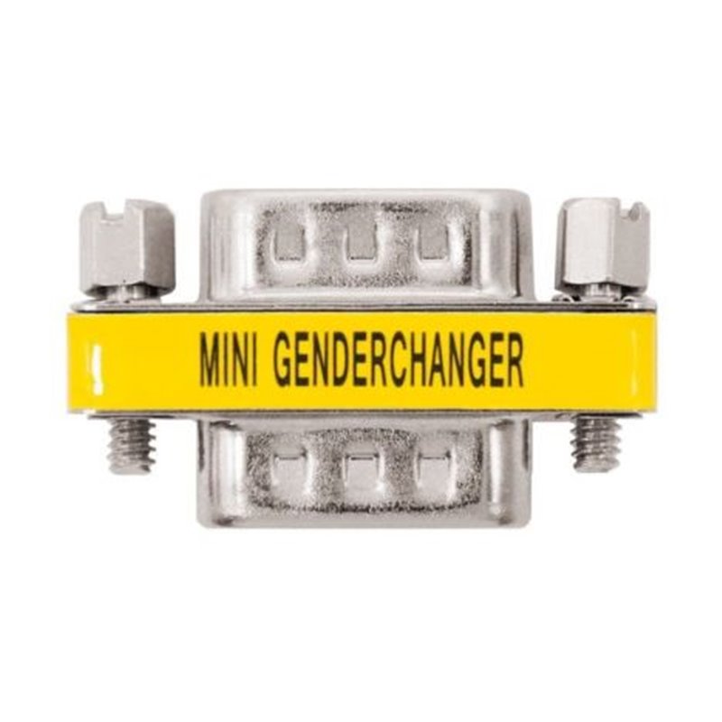 Adaptador VGA HDB15-M a HDB15-M