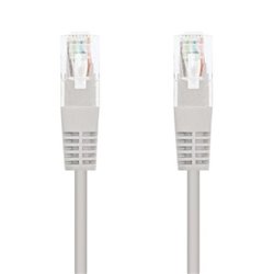 Cable de Red Latiguillo RJ45 Cat 5E UTP - 0.5 m · Gris