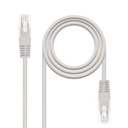 Cable de Red Latiguillo RJ45 Cat 5E UTP - 0.25 m · Gris