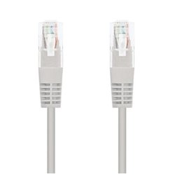 Cable de Red Latiguillo RJ45 Cat 5E UTP - 0.30 m · Gris