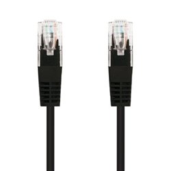 Cable de Red Latiguillo RJ45 Cat 5E UTP - 5 m · Negro