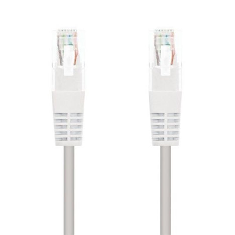 Cable de Red Latiguillo RJ45 Cat 6 UTP - 2 m · Blanco