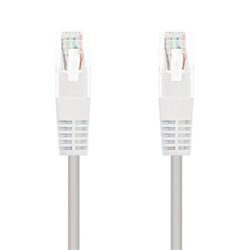 Cable de Red Latiguillo RJ45 Cat 6 UTP - 3 m · Blanco