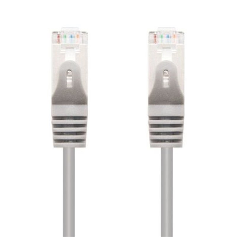 Cable de Red Latiguillo RJ45 CAT.6 FTP AWG24 - 5 m · Gris
