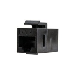 Empalme RJ45 Cat 6 UTP · Negro