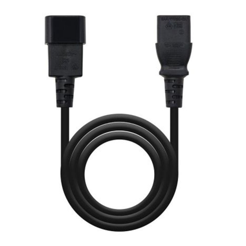 Cable de Alimentación para CPU C13-H a C14-M - 3 m · Negro