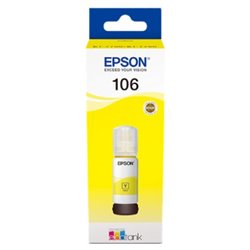 Cartucho Original EPSON 106 Amarillo - C13T00R440 [ML-70][PAG-5000]