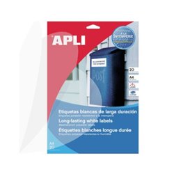 Etiquetas APLI A4 45,7 x 21,2 mm 20 hojas - PL12112