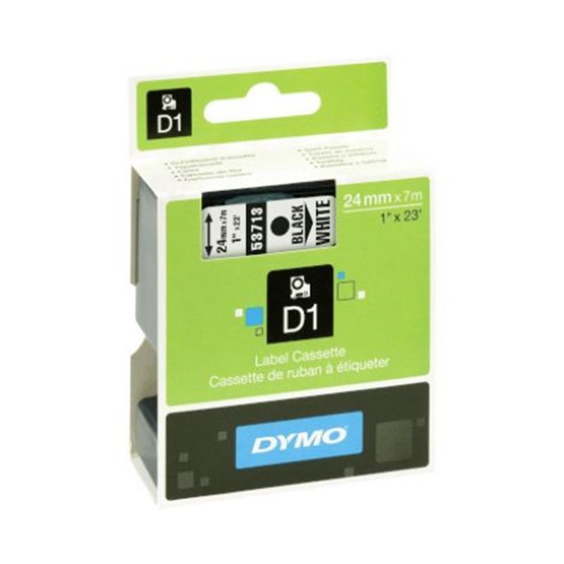 Cinta de Transferencia Térmica DYMO D1 53713 24 mm x 7 m - S0720930