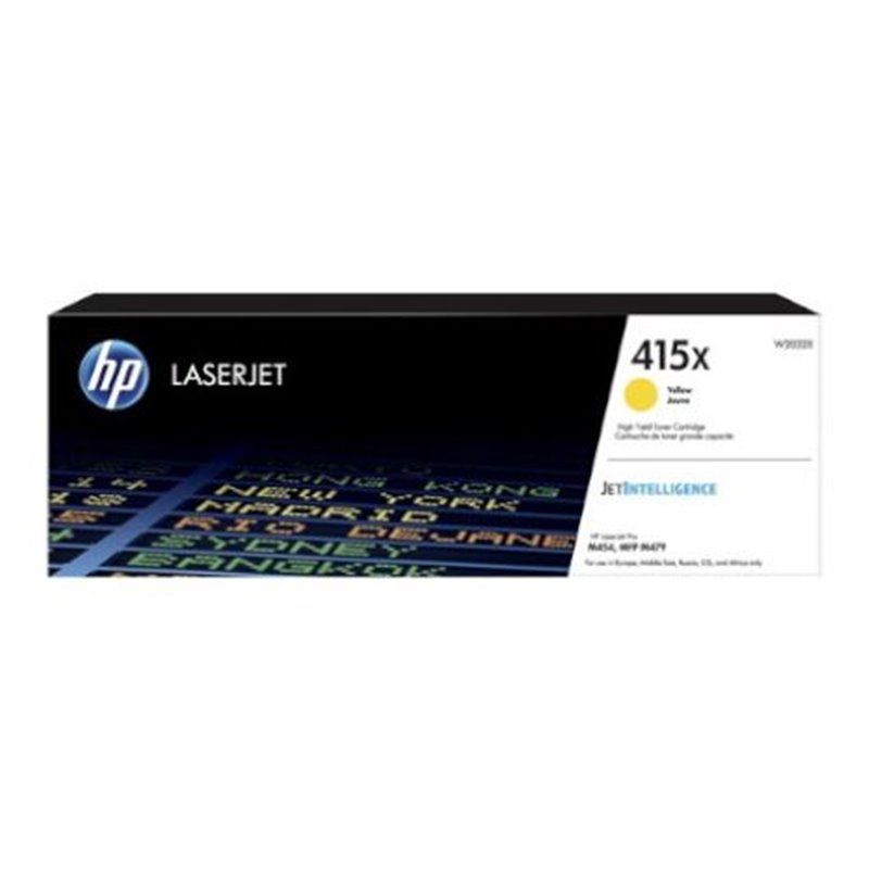 Toner Original HP 415X Amarillo - W2032X [PAG-6000]
