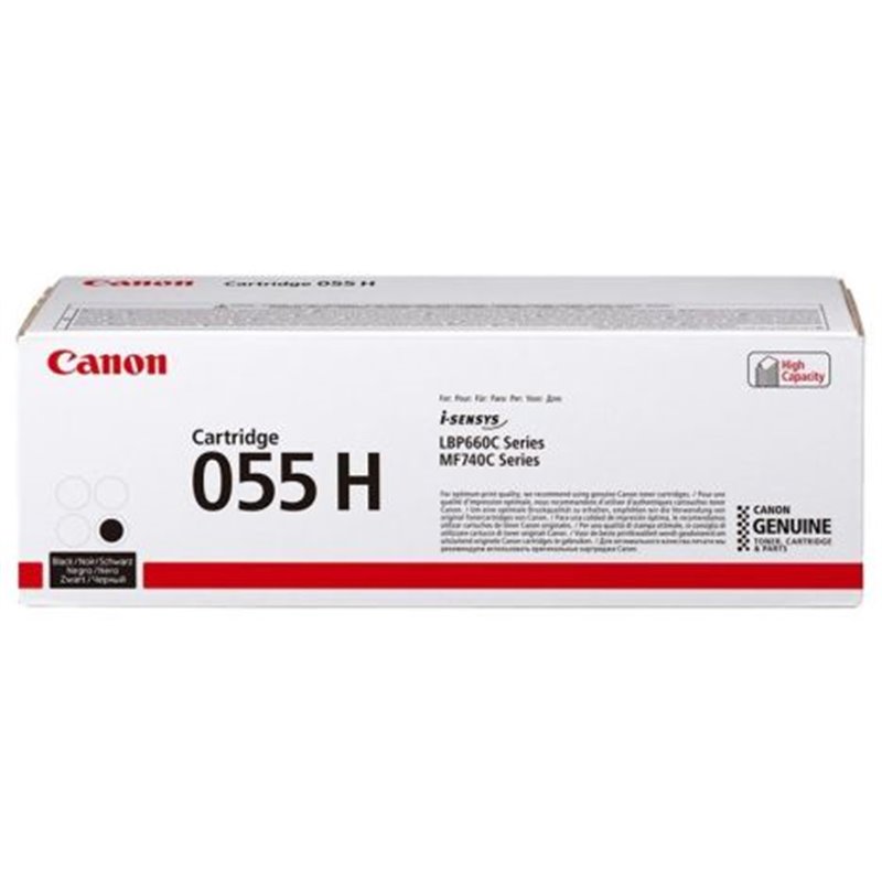 Toner Original CANON 055H Negro - 3020C002 [PAG-7600]