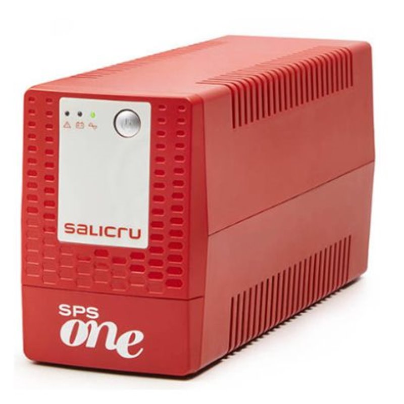 SAI SALICRU SPS One 1500VA V2 662AF000004 - 900W · 1100VA · 4xSchuko · Rojo