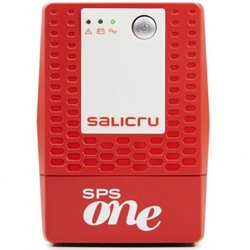SAI SALICRU SPS One 500VA V2 662AF000001 - 240W · 500VA · 2xSchuko · Rojo