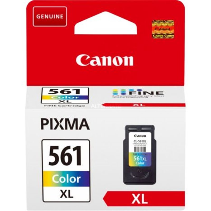 Cartucho Original CANON CL561XL Tricolor - 3730C001 [ML-12.2][PAG-300]