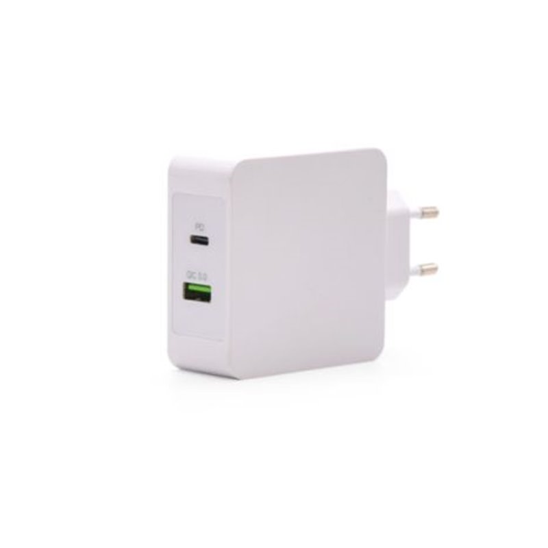 Cargador de Pared TOOQ TQWC-2SC03WT - 48W · 2.4A · USB Tipo C · USB 3.0