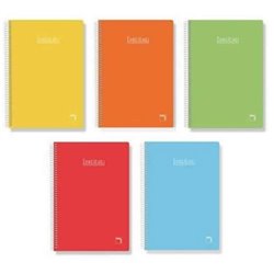 Pack de 5 Libretas SAM PACSA 16737 A5 2.5 cm 80 Hojas - 16737