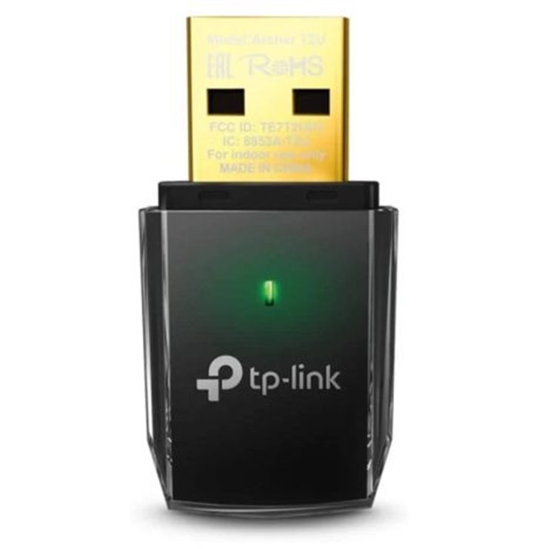 Adaptador de Red WiFi TP-LINK Archer T2U V3.0 5GHz / 2.4GHz Seguridad Avanzada - ARCHER-T2U-V3.0