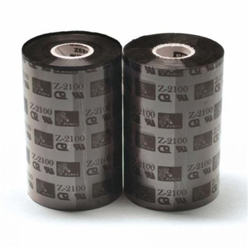 Pack de 12 Cinta de Transferencia Térmica ZEBRA 2300 Wax 84 mm x 74 m - 02300GS08407
