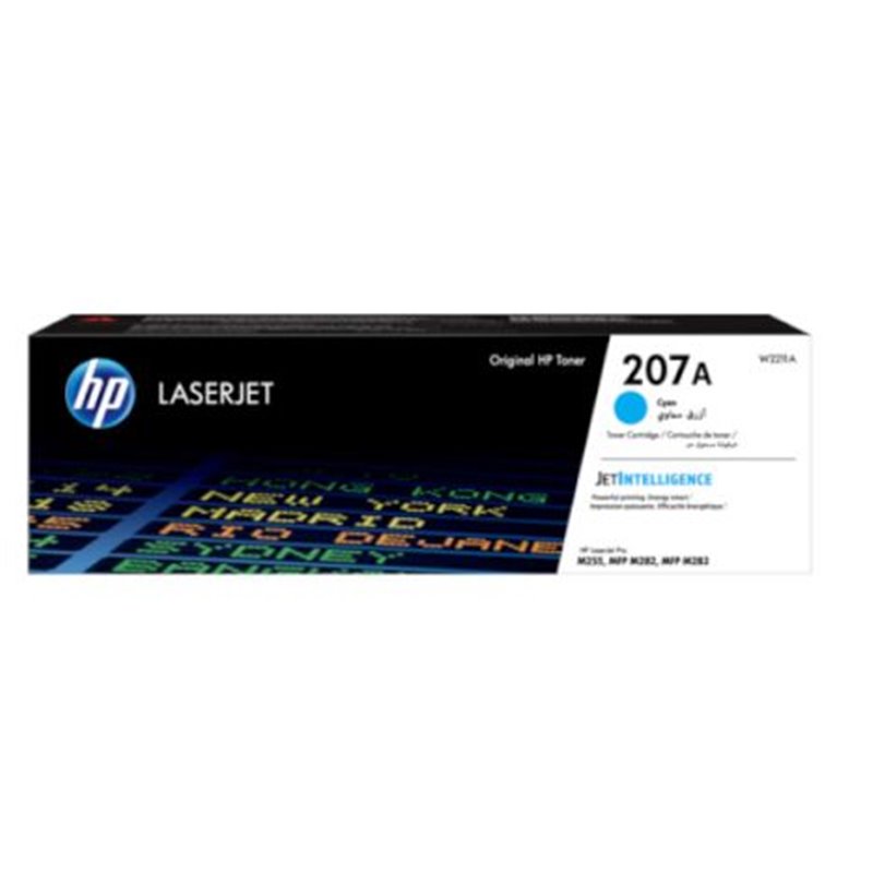 Toner Original HP 207A Cian - W2211A [PAG-1250]