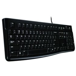 Teclado con Cable LOGITECH K120 920-002499 - USB · Cable 150cm · Negro